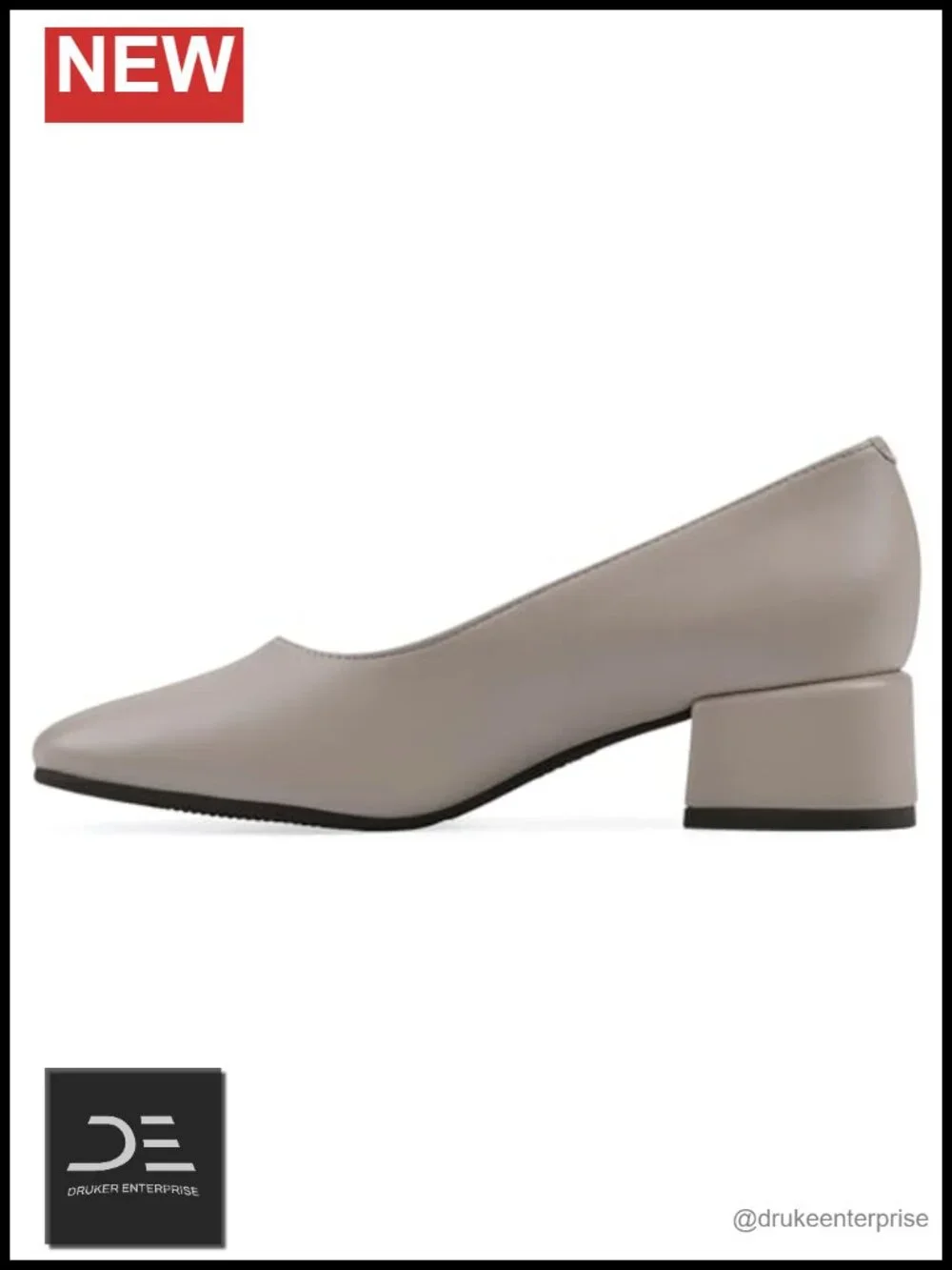Cushioned Block Heel Pump Women's Low Heel Shoes